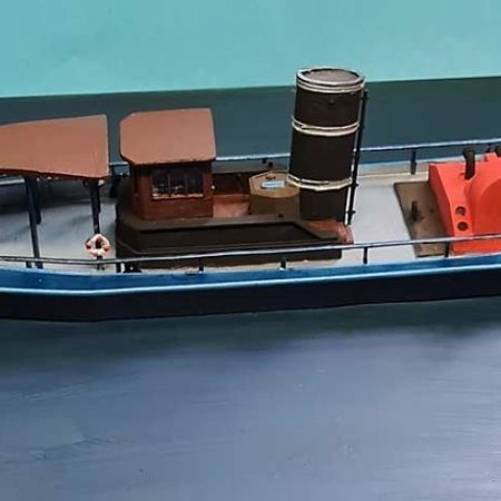 Dampfschiff-Arbeitsschiff / H0-Bausatz